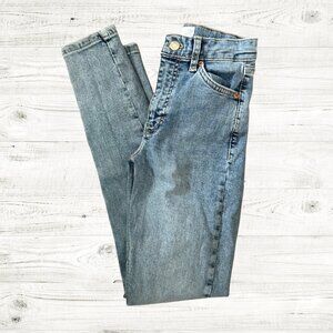 Size 24 Topshop Skinny Ankle Jeans High Rise